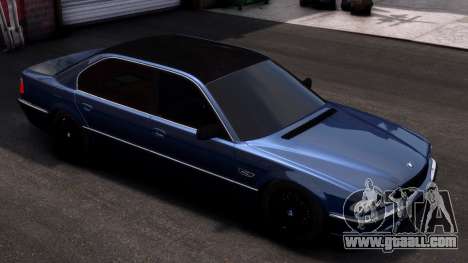 BMW 750Li Blue for GTA 4