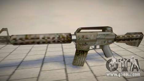 Camo M4 for GTA San Andreas