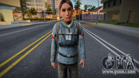 Half-Life 2 Medic Female 02 for GTA San Andreas