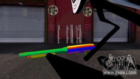 Rainbow Shotgun for GTA 4