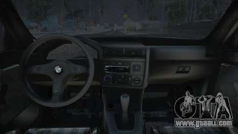 BMW 320i Black Stock for GTA San Andreas