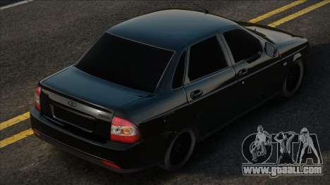 VAZ 2170 Priora Black for GTA San Andreas