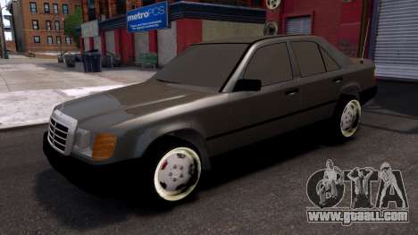 Mercedes-Benz W124 Stock for GTA 4