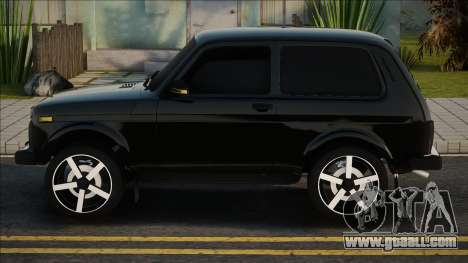 Lada Niva 2121 [Black] for GTA San Andreas