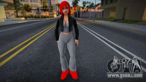 Himeko from Honkai Version 2 for GTA San Andreas