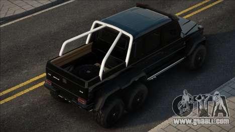 Mercedes-Benz G63 AMG Black for GTA San Andreas