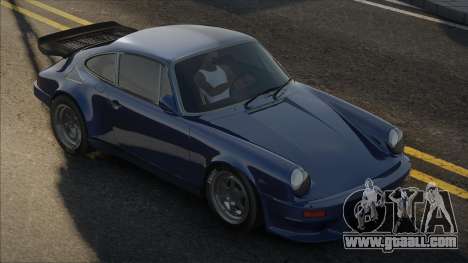 Porsche 911 Blue Classic for GTA San Andreas