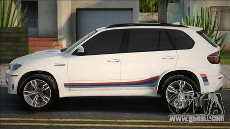 BMW X5 White Stock for GTA San Andreas
