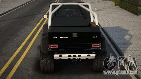 Mercedes-Benz G63 AMG Black for GTA San Andreas