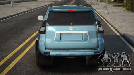 Toyota Land Cruiser Prado [Blue] for GTA San Andreas