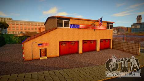 Retexturing the Fire Station in SF for GTA San Andreas