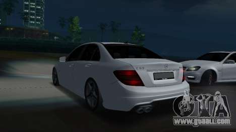 Mercedes-Benz C63 (YuceL) for GTA San Andreas