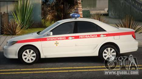 Toyota Camry 2004 State Emergency Service of Ukr for GTA San Andreas