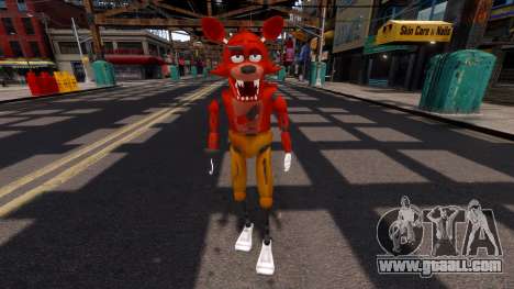 Foxy from Five Nights at Freddys for GTA 4