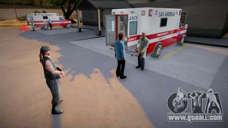 Blood donation point for GTA San Andreas