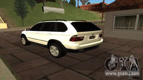 BMW X5 E53 Tinted for GTA San Andreas