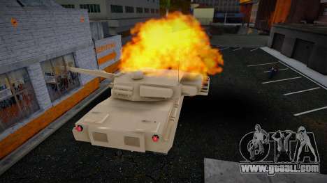 Blow up a tank for GTA San Andreas