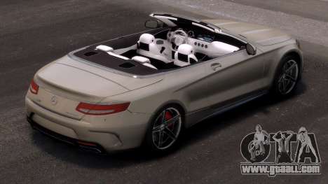 Mercedes-Benz S63 AMG Cabrio for GTA 4