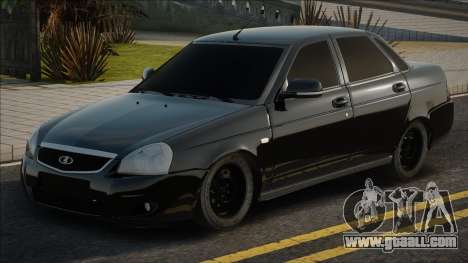 VAZ 2170 Priora Black for GTA San Andreas