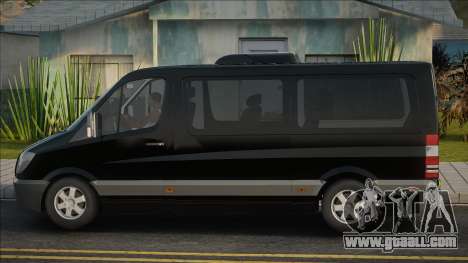 Mercedes-Benz Sprinter Black for GTA San Andreas