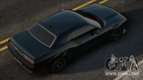 Dodge Challenger Srt Demon Black for GTA San Andreas