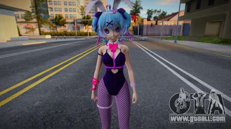 Hatsune Miku Rabbit Hole Short Hair v2 for GTA San Andreas