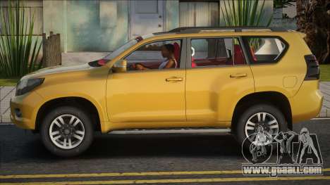 Toyota Land Cruiser Prado Yellow for GTA San Andreas