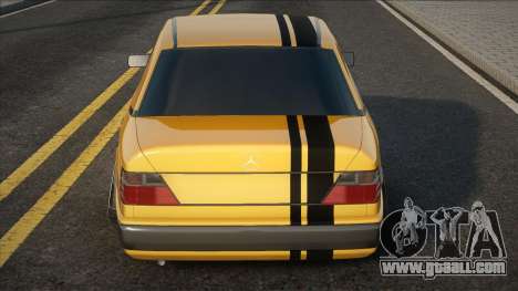 Mercedes-Benz W124 Yellow for GTA San Andreas