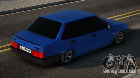 VAZ 21099 Stock Blue for GTA San Andreas