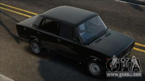 VAZ 2106 Black for GTA San Andreas
