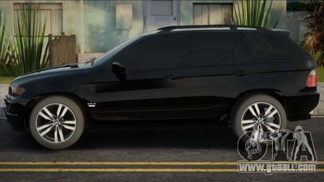 BMW X5 Stock Black for GTA San Andreas