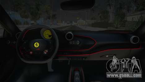 Ferrari F8 Tributo Stock for GTA San Andreas