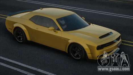 Dodge Challenger SRT Demon Major for GTA San Andreas
