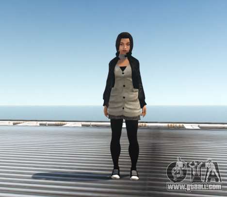Kiki Jenkins in pantyhose for GTA 4