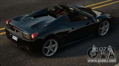 2013 Ferrari 458 Spider for GTA San Andreas