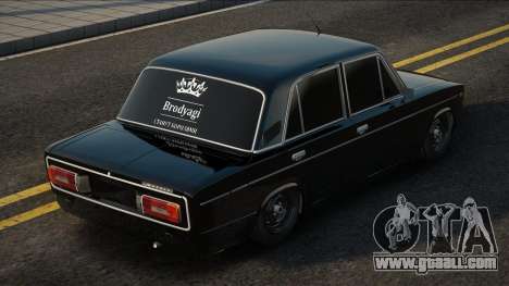 Vaz 2106 Brodyaga Black for GTA San Andreas