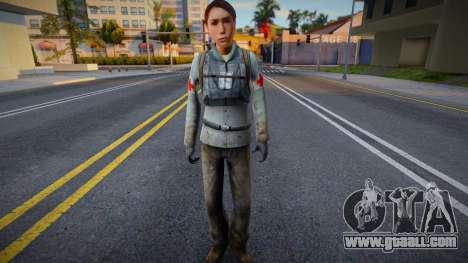 Half-Life 2 Medic Female 01 for GTA San Andreas