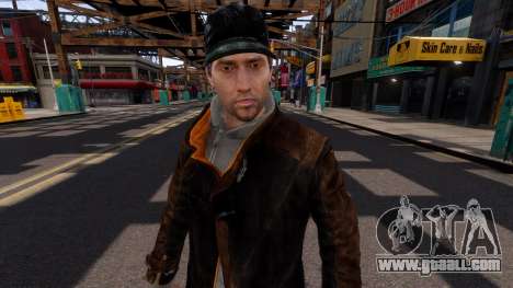 Watch Dogs Aiden Pearce Updated for GTA 4