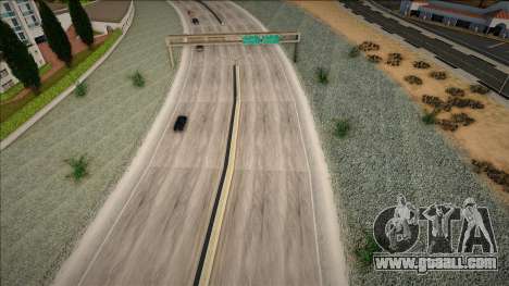 Roads of Las Venturas from gta 4 for GTA San Andreas