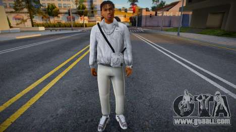 Young guy with a bag over his shoulder for GTA San Andreas