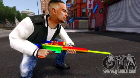 Rainbow PSG1 for GTA 4