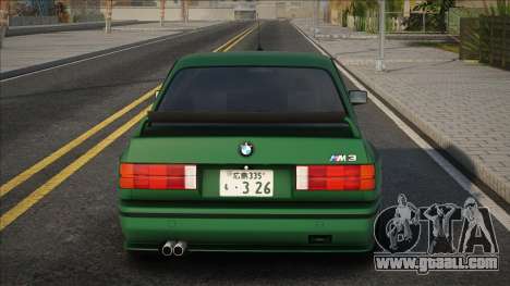 BMW M3 E30 Stock Green for GTA San Andreas