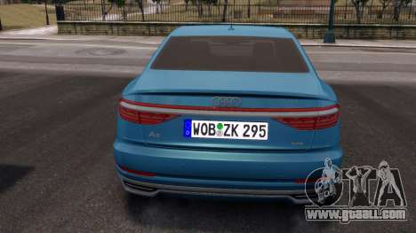 Audi A8 2018 for GTA 4