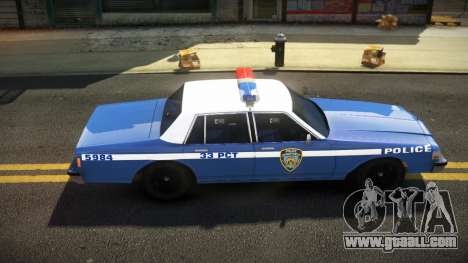1985 Chevrolet Caprice Classic Police for GTA 4