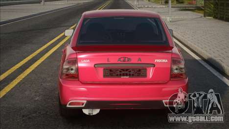 Lada Priora (2170) Red for GTA San Andreas