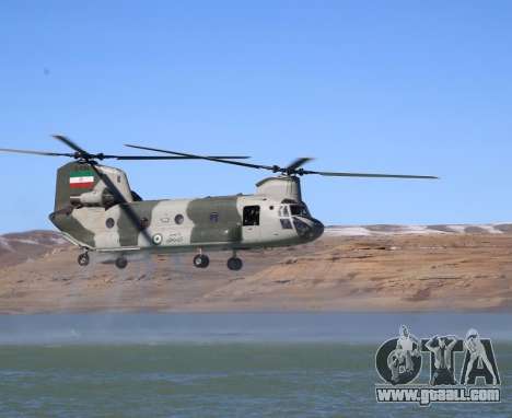 Iranian CH-47 Chinook - IRIAA for GTA San Andreas