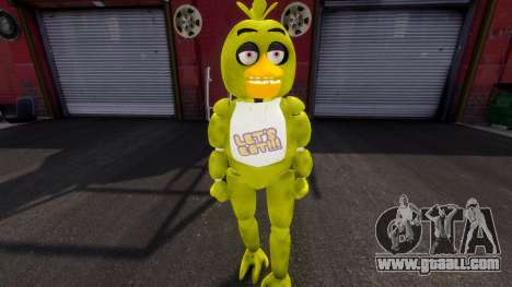 Chica from Five Nights at Freddys for GTA 4