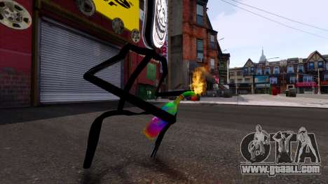 Raibow Molotov for GTA 4