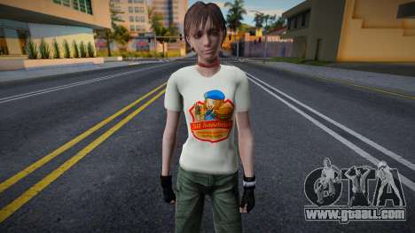 Rebecca T-Shirt Sandwich for GTA San Andreas