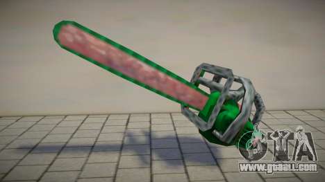Chained Zombiefied Chainsaw for GTA San Andreas
